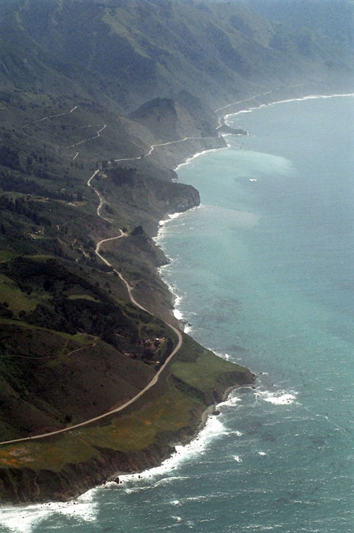 Highway 1, Big Sur -photo; Stan Russell