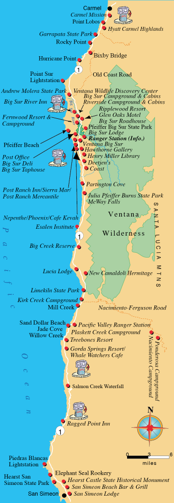 Big Sur Map